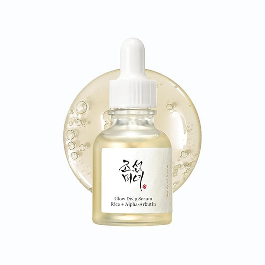 Beauty of Joseon Glow Deep Serum Rice Alpha-Arbutin for Uneven Dull Skin Tone, Daily Korean Skin Care for Men and Women 30ml, 1 fl.oz