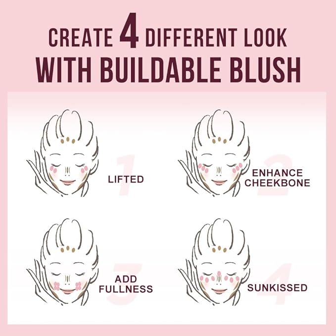 Multi-Use Waterproof Highlighter Stick with Brush – Unidollss 3-in-1 Cream Contour, Bronzer & Blush Stick for Cheeks, Eyes & Lips, Long-Lasting Glow, Easy Application(09 GOLDEN HOUR)