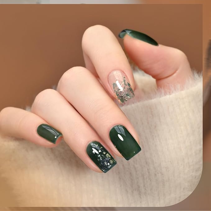 GAOY Wonder Color Gel Nail Polish, Jelly Red Green Brown Yellow Hot Pink Colors Sheer Gel Polish Kit for Salon Manicure and Nail Art DIY at Home