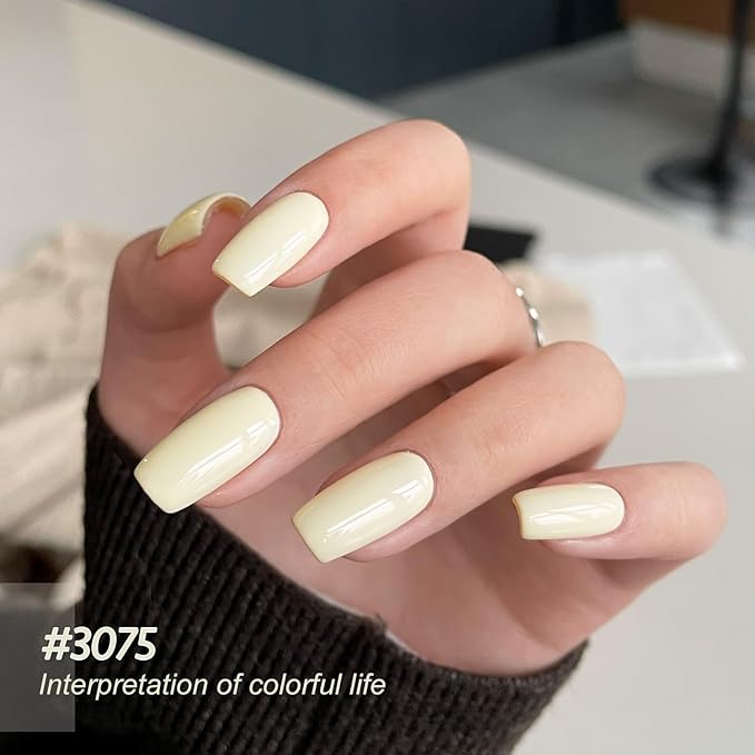 GAOY Green Gel Nail Polish Set for Spring Summer, UV Light Cure Gel Polish Manicure and Nail Art DIY at Home or Salon