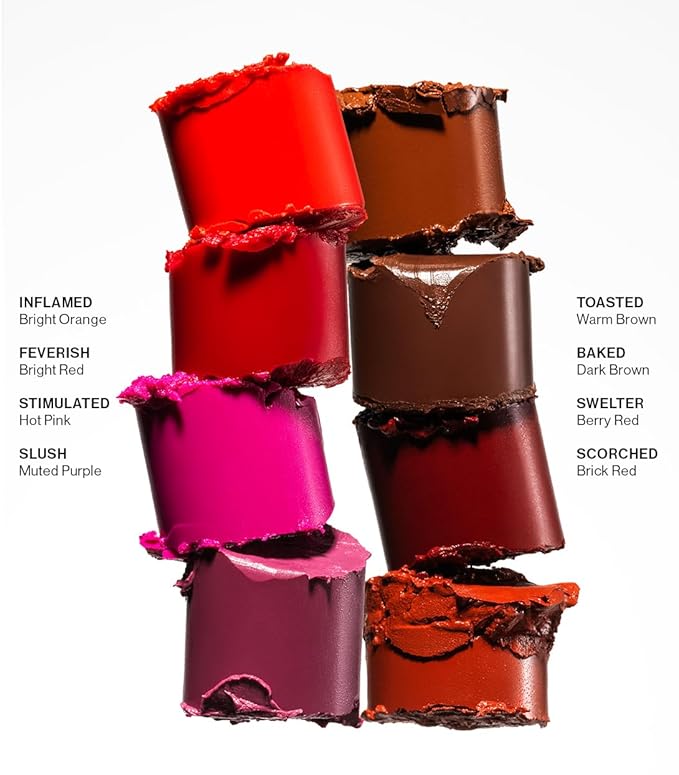 MAKE Beauty Heat Stroke Cream Blush Stick for Cheeks with Natural Hydrating Dewy Finish. Creamy Gel Blush Balm - Shade Flare, Warm Rose Cheek Tint