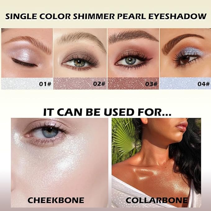 Taupe Mauve Shimmer Single Eye Shadow Palette Makeup with Mirror,Neutral Powder Monochrome Eyeshadow for Older Women,Waterproof Long Lasting Naturing-Looking sombras para ojos