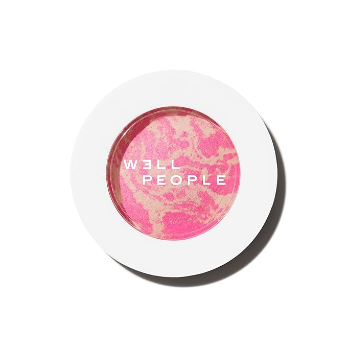 Well People Superpowder Blush Powder, Hydrating Powder Blush For Adding A Pop Of Cheek Color, Lightweight Formula, Vegan & Cruelty-free, Guava Twist