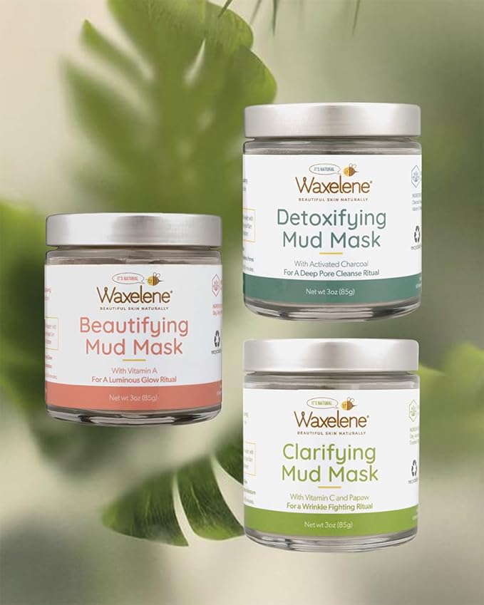 Waxelene Beautifying Mud Mask, With Vitamin A