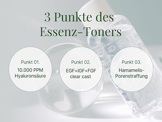 HAMEL Glow 12GF Hyal Essence Toner, Cooling & Moisturizing Booster, Pore Tightening & Radiant Glow with Peptides & 10,000ppm of Hyaluronic Acid, Unscented, Vegan, Cruelty Free, 6.76 fl.oz.