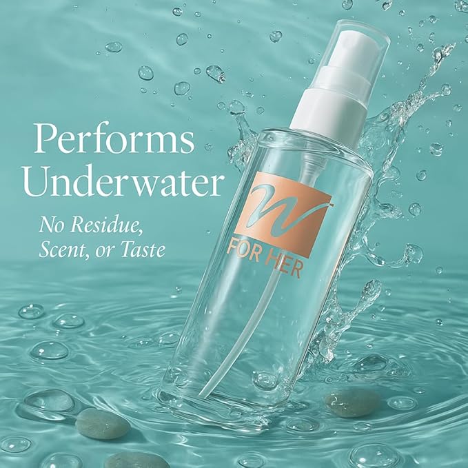 WForHer Personal Moisturizer -2 Fl. Oz- Body-Friendly Formula That Won’t Irritate Your Skin- Ease Personal Dryness - Unscented - No Flavor - Vitamin E - for Women