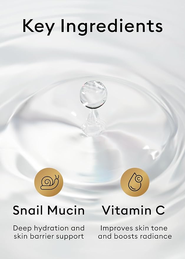 MISSHA Cell Renew Snail Mucin Vitamin C Toner 5.07 Fl oz - Korean Skincare Facial Toner for Glass Skin, 90% Snail Mucin Vita Complex, Deep Hydration, Improves Skin Texture, Paraben Free
