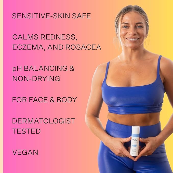 Detox & Soothe Face Mist with Hypochlorous Acid | Reduces Redness & Breakouts | pH Balance & Skin Cleansing for Active Lifestyles | TSA Approved, 2.7 oz | Clean Ingredients