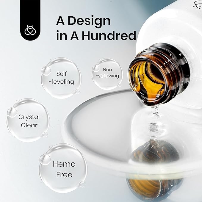 Beetles Blooming Gel Nail Polish HEMA Free, Blossom Gel Polish 1 Pcs 20ml with Nail Brush for Spreading Effect Marble Natural Stone Watercolor Floral Soak off U v DIY Fall Nails Gifts for Women