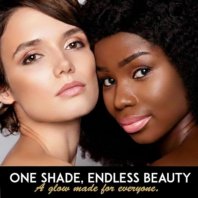 L'Paige Designer Lipstick – Cool-Toned Pink with Iridescent Shimmer – Aloe Vera-Based, Long-Lasting & Moisturizing Formula for a Smooth, Luxurious Feel – Shade L44 Shimmery Ice Lipstick