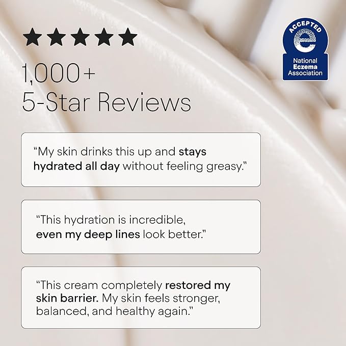 Alpyn Super Peptide & Ghostberry Moisturizer for Eczema, Barrier & Wrinkle Repair | Calm & Soothe Against Redness & Irritation | 1.7 oz / 50 ml