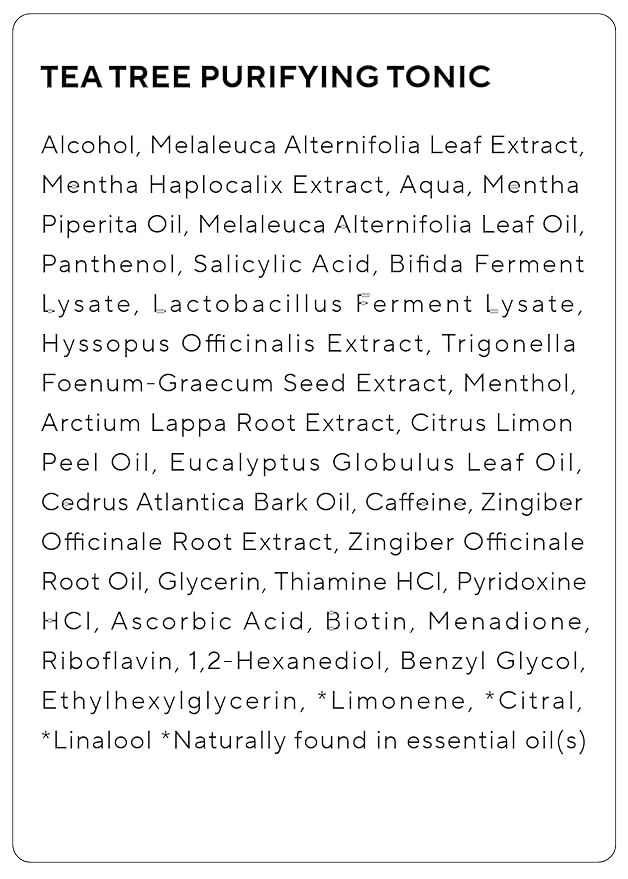 AROMATICA Tea Tree Purifying Tonic, Paraben, Silicone, Sulfate-free | Vegan | Soothing & Cooling Tonic for Your Scalp | Helps Hair Look Healthier and Nourished | Natural Ingredients Only (3.38oz)