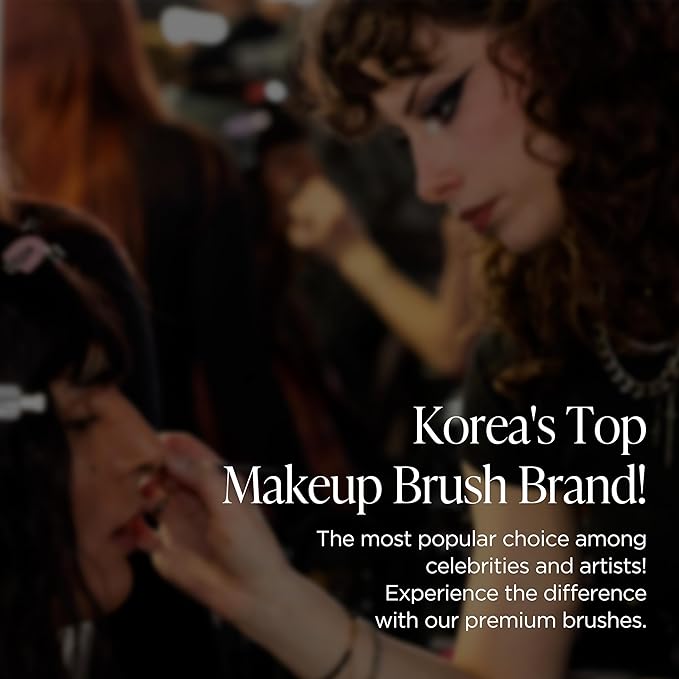 Piccasso 201 Nose Shading Brush – Soft Hair Makeup Brush for Nose Shaper and Face Makeup, Small Angled Brush for Precise Contouring and Blending, Korean Professional Beauty Tool for Daily Use