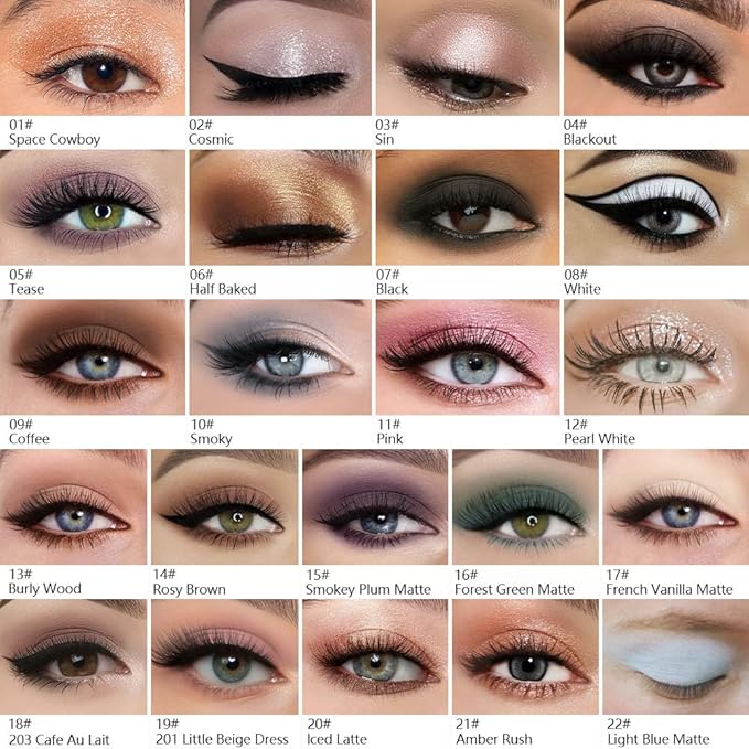 Kaely Pressed Single Eyeshadow Makeup, Champagne Gold Sparkle Highly Pigmented Monochrome Eye Shadow Palette, Waterproof Neutral Powder Mini Eyeshadow, sombras para ojos, Lightweight Blendable, 01