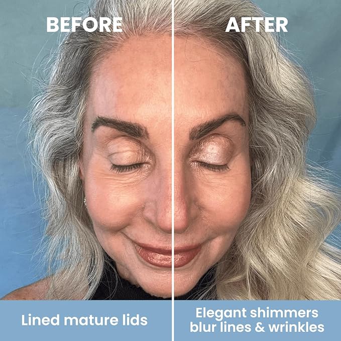 PRIME PROMETICS PrimeEyes Eye Brightener for Mature Women – Creamy Eye Shadow Sticks – Easy Application, Quick Eye Lift Effect – Hypoallergenic, Long Wear, Water-Resistant (Nebula)