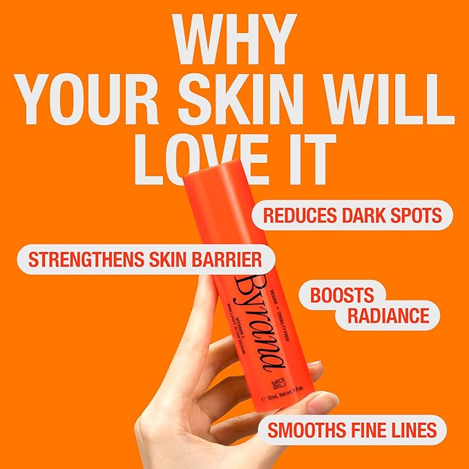 Vitamin C Brilliant Glow Face Serum – Korean Anti Aging Skincare with THD Ascorbate, Matrixyl 3000, Ferulic Acid & Ginseng – Visibly Reduces Dark Spots, Uneven Tone, Fine Lines & Wrinkles