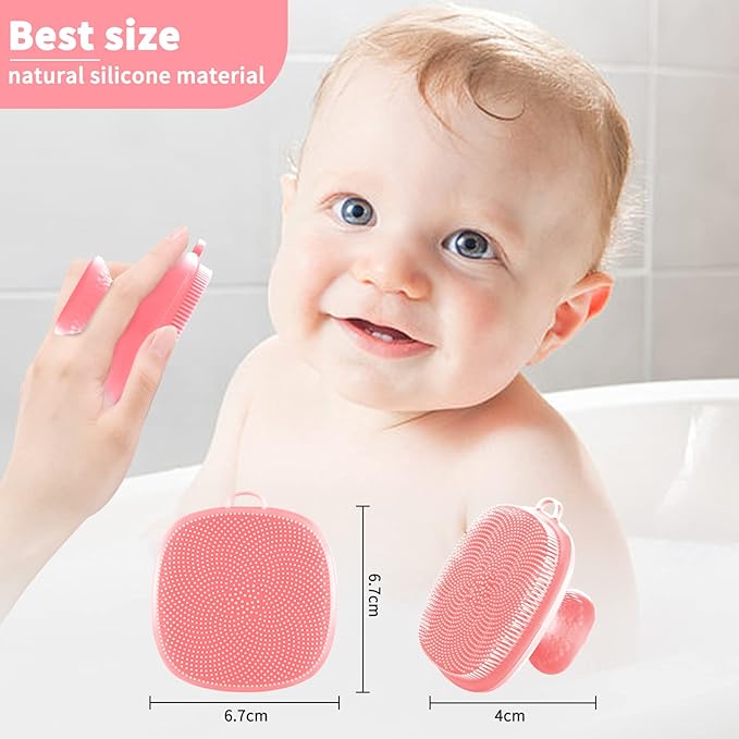 VWMYQ Silicone face Scrubber for Women Facial Cleansing Brush Silicone Face Wash Brush Manual Waterproof Cleansing Skin Care Face Brushes for Cleansing and Exfoliating