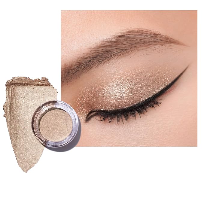 Oulac Shimmer Cream Eyeshadow also for Highlighter Blendable Eye Shadow Waterproof&Long Lasting with Moisturizing Formula Soft Shimmer Eye Make-up,Vegan & Cruelty-Free,6g 23