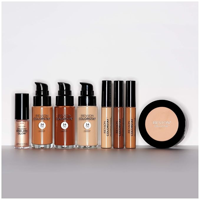 Revlon ColorStay Pressed Powder Face Makeup, Longwearing, Fragrance-Free, Noncomedogenic, 290 Natural Ochre, 0.3 oz