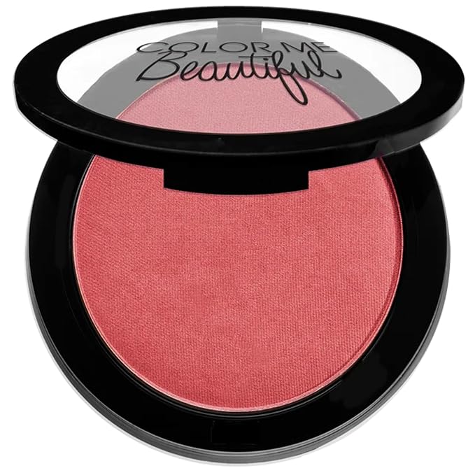 Color Pro Blush by Color Me Beautiful, Pressed Powder Blush with Buildable Coverage, Complexion Enhancing Makeup