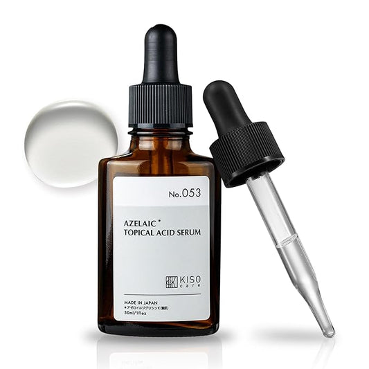 KisoCare Azelaic Acid for Face 15% Serum Niacinamide Vitamin C BALANCING ESSENCE AZ 1 Fl Oz MADE IN JAPAN