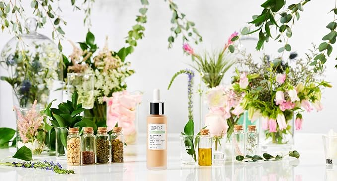 Physicians Formula Organic Wear All Natural Liquid Foundation Elixir Fair-to-Light, Full Coverage | Dermatologist Tested, Clinicially Tested