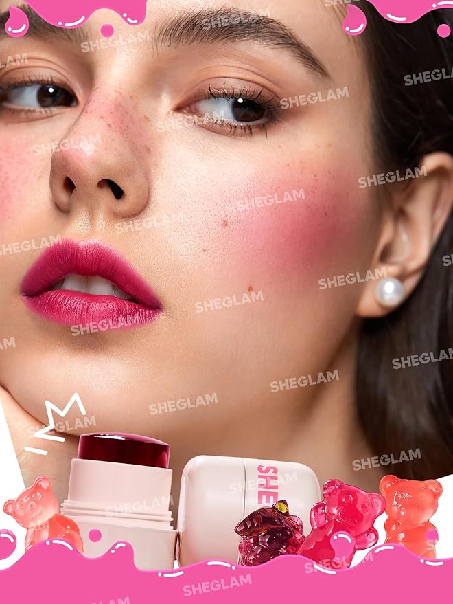SHEGLAM Jelly-Licious Hydrating Lip & Blush Tint-Cheerio