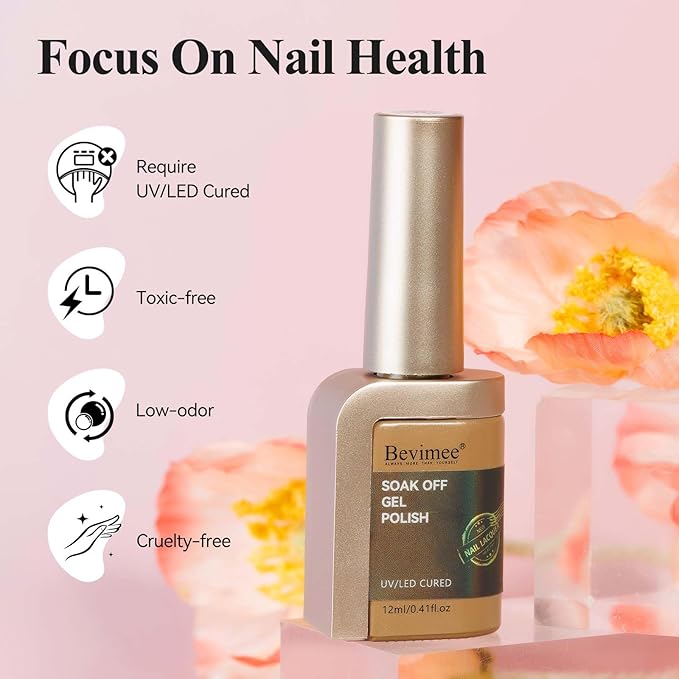 Glitter Gel Nail Polish, Light Pink Jelly Shimmer Iridescent Gel Polish Holographic Neutral Color Natural Translucent Soak Off UV Gel Polish for Nail Art Salon at Home, 12ML