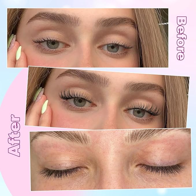 Wispy Lash Clusters Natural Eyelash Clusters C-Curly Cluster Lashes zanlufly Wispy Individual Lashes 150Pcs Eyelash Extension 10 12 14MM DIY Lash Extension