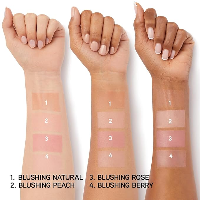 Physicians Formula Powder Palette Multi-Colored Blush, Silky Smooth Formula, Hypoallergenic, Blends Easily Without Irritation – Blushing Natural