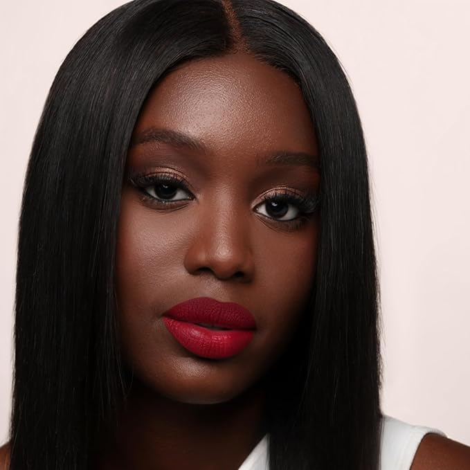 The Lip Bar - Nonstop Liquid Matte Lipstick, Rich Auntie (Deep Berry) - High Pigment - One Swipe - Long Lasting - Jojoba Oil & Vitamin E - Vegan & Cruelty Free - Makeup & Cosmetics - .24 fl oz