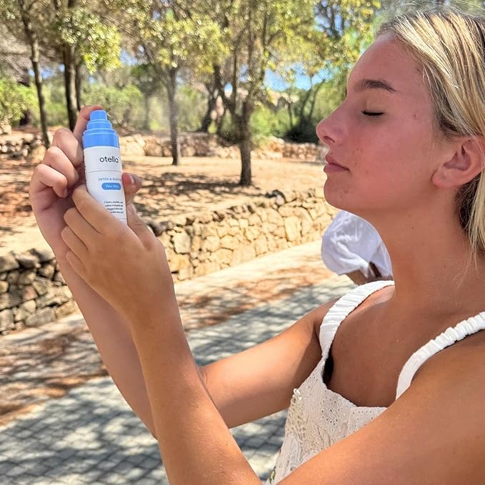 Detox & Soothe Face Mist with Hypochlorous Acid | Reduces Redness & Breakouts | pH Balance & Skin Cleansing for Active Lifestyles | TSA Approved, 2.7 oz | Clean Ingredients