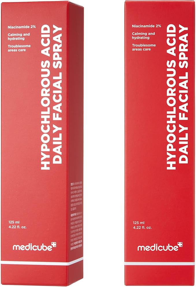 medicube Power Soothing Spray, Hypochlorous Acid Spray For All Skin Types, Delicate Skin Daily Solution & Post-Sun Care, HOCI Facial Mist for Soothing & Calming , Korean Skincare, 4.22 fl.oz