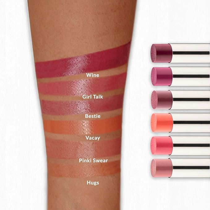 VASANTI Best Balm Forever (BBF) Tinted Lip Balm – Mwah Burgundy – Ultra-Hydrating Lip Care with Nourishing Natural Oils & Butters for Soft, Smooth, Long-Lasting Comfort