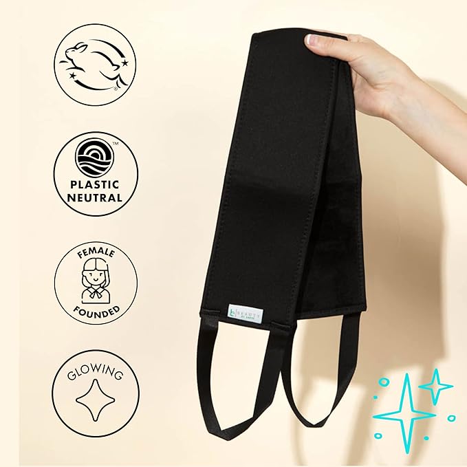 Self Tanner Back Applicator - Ultra Soft Sunless Tanning Applicator for the Perfect Streak-Free Fake Tan, Velvety Soft Tanning Lotion Applicators, Reusable, Use With Any Self Tan Product