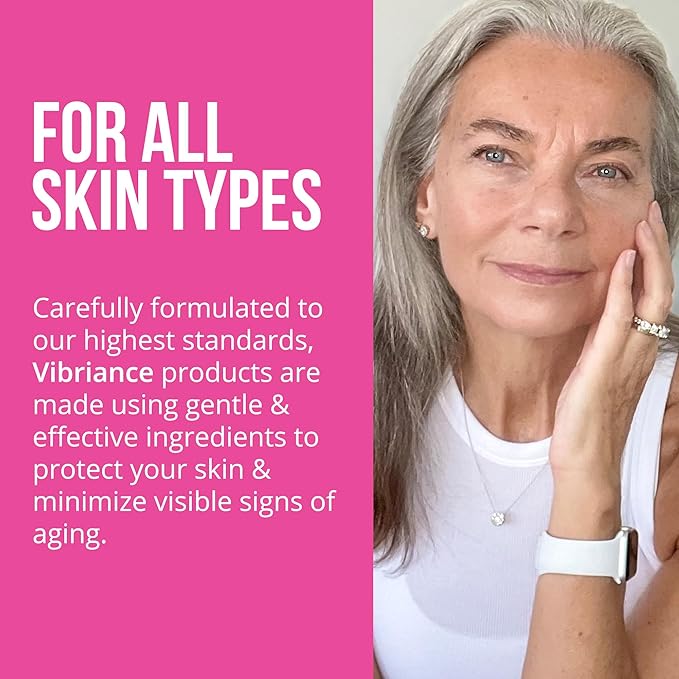 Vibriance Premium Skincare Bundle | Super C All-in-One Serum, Face Cleanser, Moisturizing Cream, Sheer Zinc Sunscreen SPF 50, Age Defying Body Creme - Heal, Hydrate, Protect, Rejuvenate