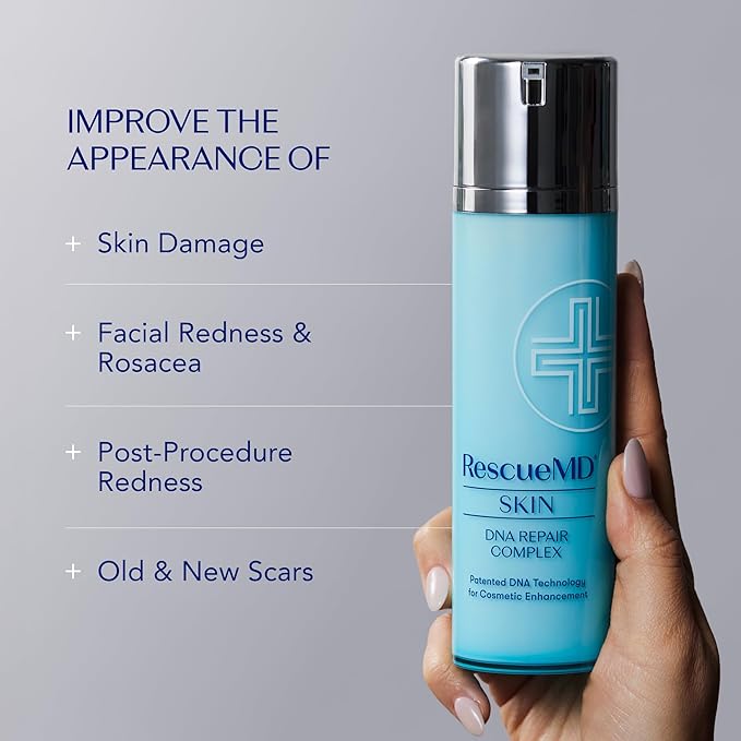 RescueMD DNA Repair Complex PRO Scar Treatment Serum, Post-Procedure and Skin Damage Solution, 120ml