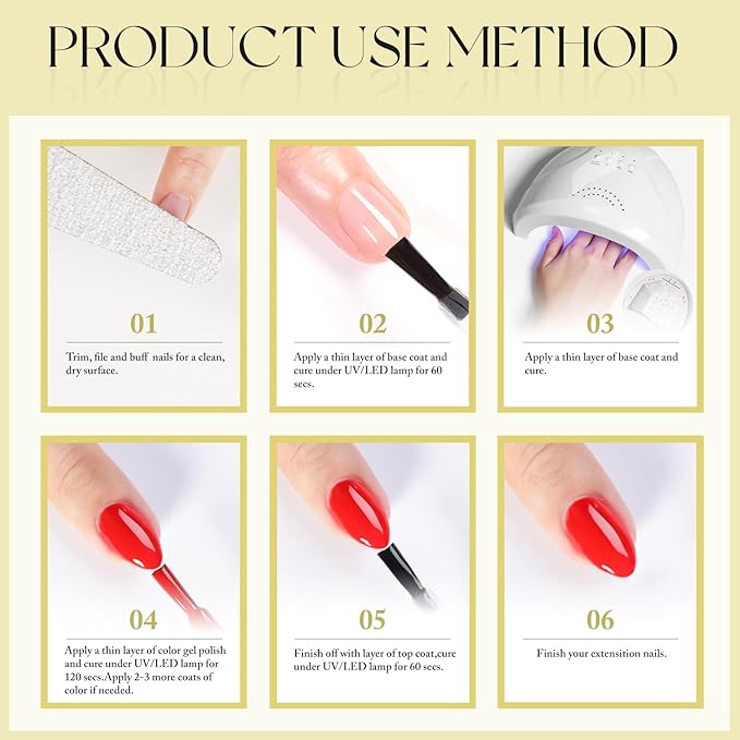 Double Rhythm 15ML Gel Nail Polish Pure Sheer Same Color Same Bottle Soak Off Gel Polish Art Manicure Salon DIY at Home for Women (Light Yellow-A1395)