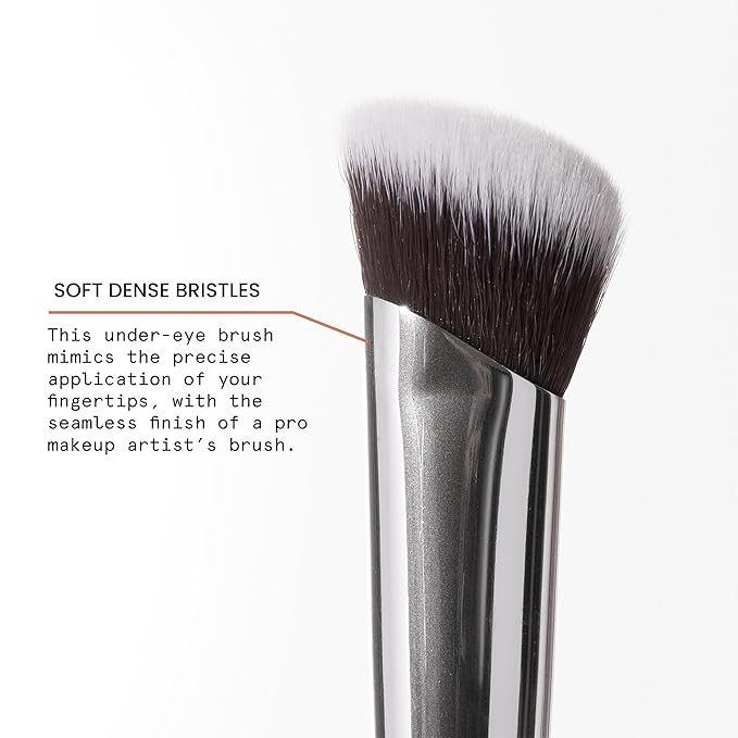 Beauty Pie Pro Angled Concealer Brush, Contour, perfect and cover with the ultimate angled concealer brush, From one of the world's leading labs, Professional luxury quality, Vegan.