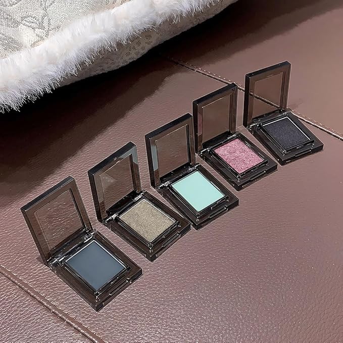 Glitter Shimmer Sparkle Eye Shadow Palette Makeup for Women, Nude Gold Glitter Shimmer Metallic Holographic Iridescent Cream Iridescent Single Monochrome Eyeshadow Makeup,Vegan