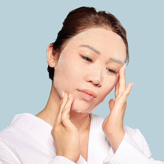 ESW Beauty The Blue Dream - Moisture Repair Raw Juice Face Mask - Hydrating with Blue Spirulina, Coconut Water & Agave for Dry, Sensitive Skin - Replenishes & Fights Aging