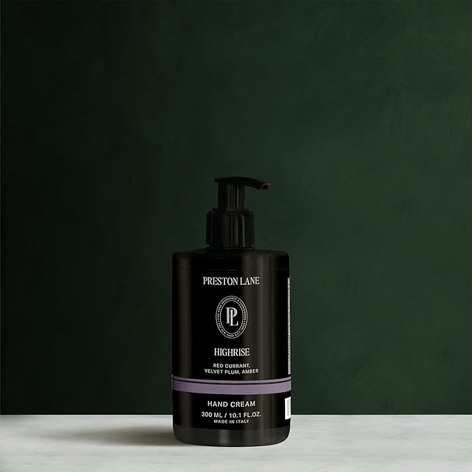 Preston Lane The Hand Cream, Non-Greasy Moisturizer, Nourishing, Essential Oils & Hyaluronic Acid