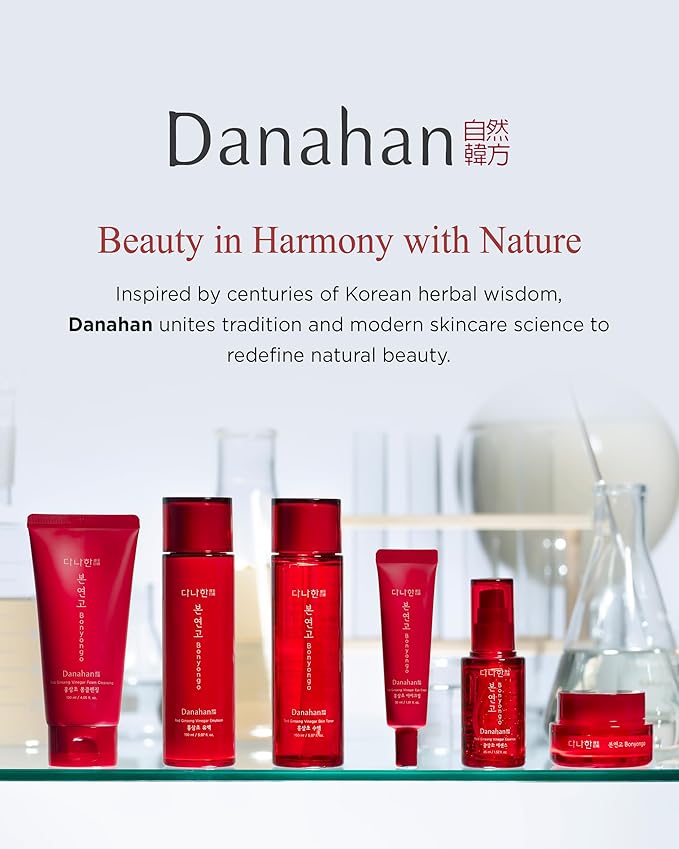 Bonyongo Red Ginseng Vinegar Skin Toner – Refreshing & Moisturizing Face Toner for Smooth, Youthful Skin - with Fermented Red Ginseng - Korean Skincare, 5.07 fl.oz.