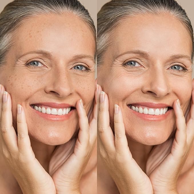 CC Cream for Older Women, CC Cream Self Adjusting for Mature Skin, Color Corrector & Lightweight, Satin Skin & Breathable, Suitable for All Skin Types, Pack of 2 (Natural)