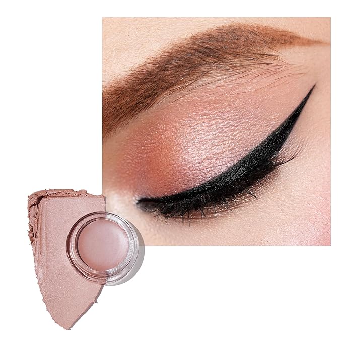 Oulac Matte Eyeshadow 3-in-1 Eyeshadow Eye Primer&Eyeliner Highly Pigmented Waterproof Smudge-proof Long Lasting Wear Smooth&Blendable Formula for Natural Look,Vegan & Cruelty-Free,CM05