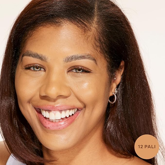 Tower 28 Beauty Swipe Serum Concealer - Hydrating Buildable Medium-Coverage Concealer with Skincare Benefits for Sensitive Skin - Shade 12 PALI, Tan with Neutral Undertones, 0.22 Fl Oz