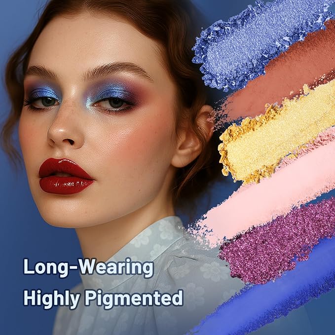 UCANBE 30 Color Eyeshadow Makeup Palette – Dark, Earthy & Bold Tones Eye Shadow with Matte Glitter Metallic Finishes– Highly Pigmented, Long-Lasting Make Up Pallet for Smoky, Glam, and Everyday Looks