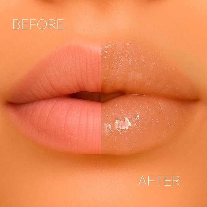 Formless Beauty by Jenny McCarthy – Bliss Lip Gloss (Transparent Nude Gold Shimmer) – Clean, Hydrating, Non-Toxic, Vegan Shine