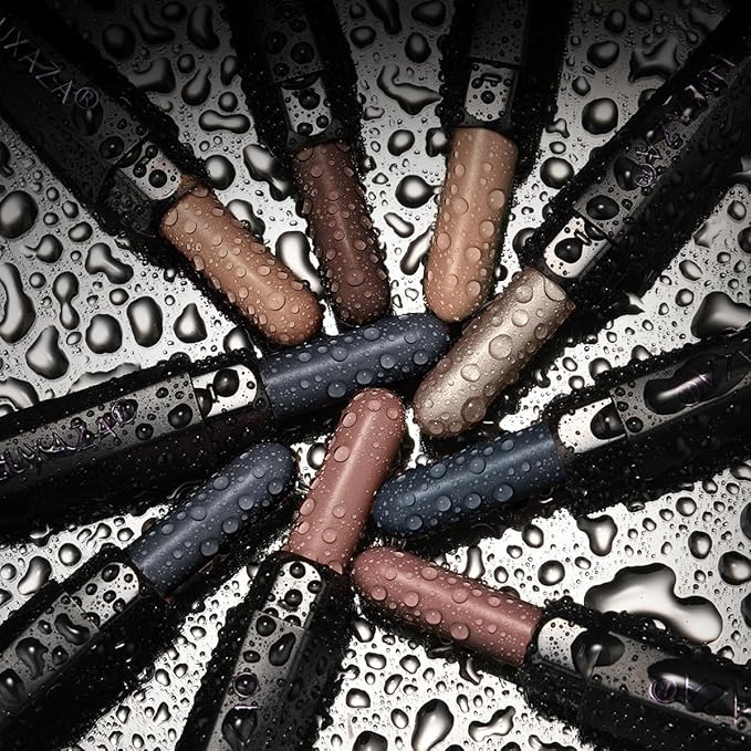 6PCS Neutral Eyeshadow Stick Makeup Set, Matte Cream Eye Shadow Eyeliner Brightener Pencil Crayon - B3 Iced Oat