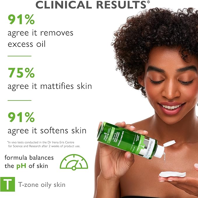 Pharmaceris Balancing Face Toner - Reduces Shine, Refreshes, Normalizes Oily & Sensitive Skin, Removes Sebum & Makeup, Helps Refine Pores, Gentle Alcohol-Free Astringent, Puri-SEBOTONIQUE, 6.76 fl oz